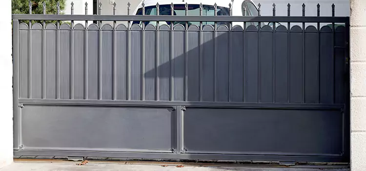 Metal Driveway Gate Installation Burlingame