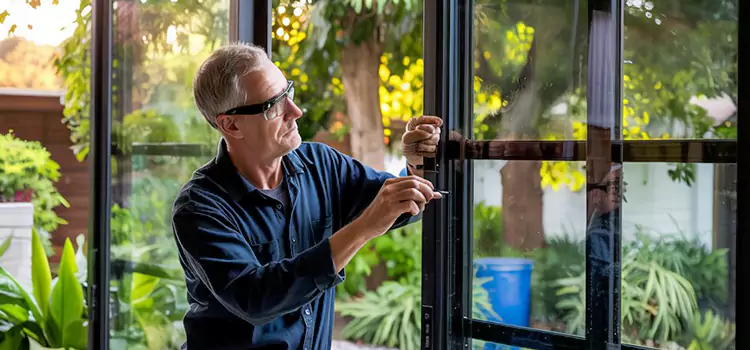 Replacing Sliding Door Lock Burlingame